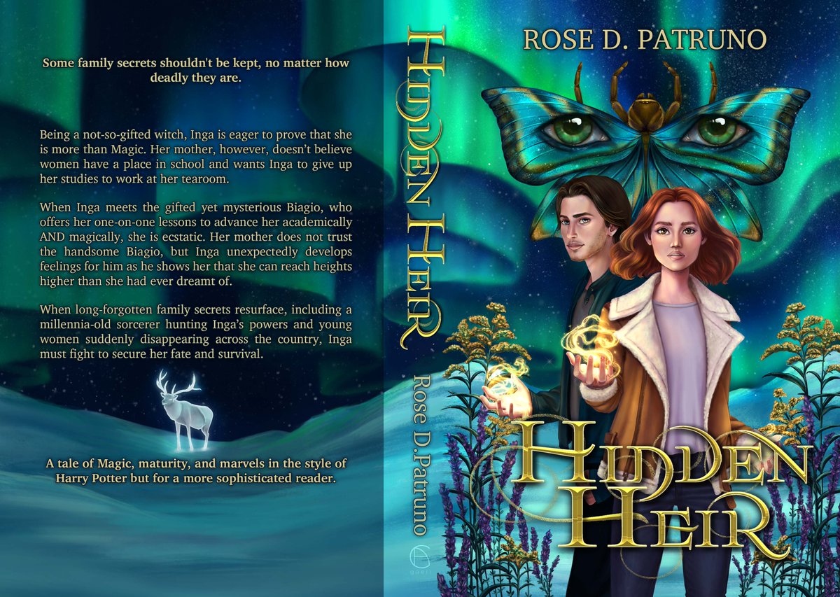 hiriael's tweet photo. Hello! I made this cover for ''Hidden Heir'' an awesome book written by @RosannaPatruno. I hope you like it!

#art #bookcover #bookcoverdesign #graphicdesign #illustrator #noaiart #humanartist #digitalpainting #digitalart #magic #booklove #fantasybook #fantasyillustrator #drawing https://t.co/l61MWB4OtM