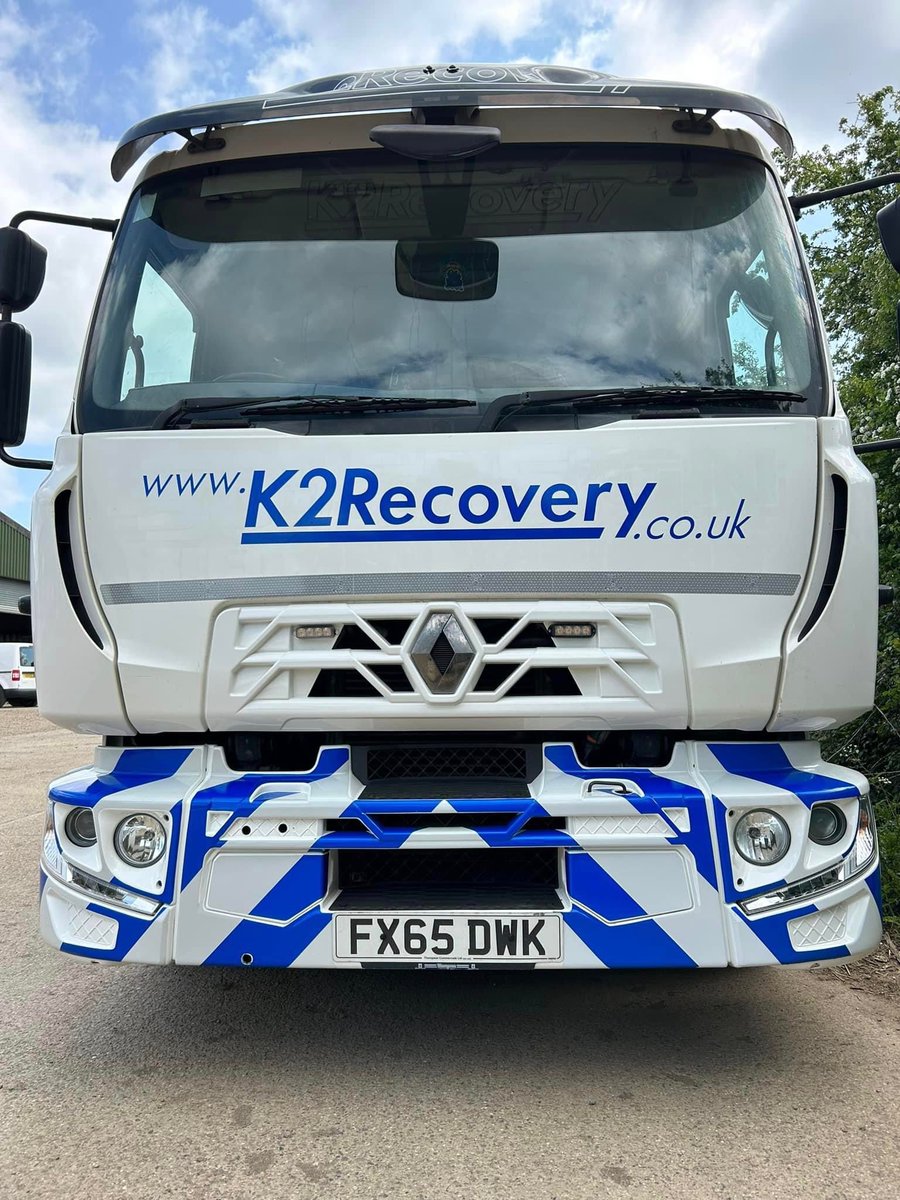 K2Recovery's tweet photo. Another lovely job by Kiwi at The Signpost to get this one turned around quick and out on the road. All K2’d up, reflective vinyls and a fresh lick of paint #K2Recovery #LightAndHeavyRecovery #RoadsideAssist https://t.co/NmK48KBEAZ