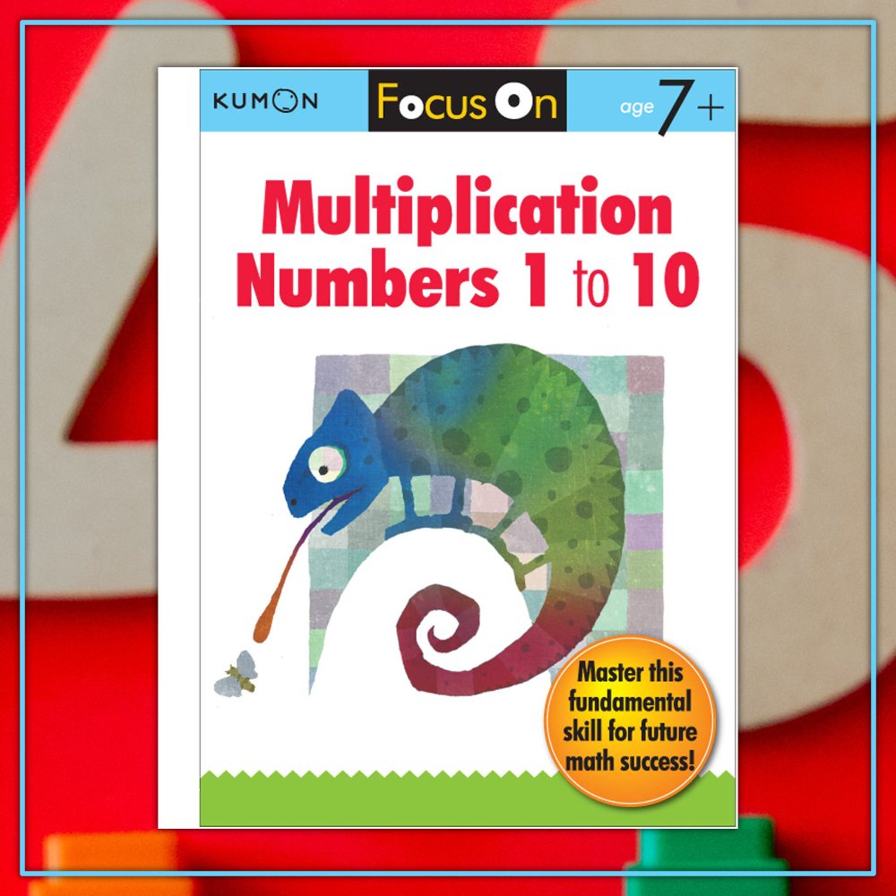 GazelleBooks's tweet photo. Focus on Multiplication Numbers 1 to 10

https://t.co/Qg0W0RvzgG

Published by @KumonPublishing 

#gazellebooks #bestseller #children #educationalbooks #mathematics #multiplicationpractice #reading #books https://t.co/Pr6SJlWJU8