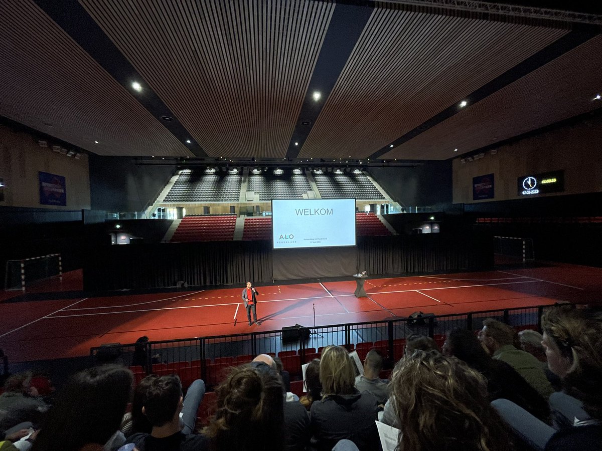 Vandaag een mooie netwerkdag <a href="/ALO_NL/">ALO Nederland</a> met het team van <a href="/Sporthogeschool/">Sporthogeschool</a> <a href="/Fontys/">Fontys</a> #levenlangbewegen