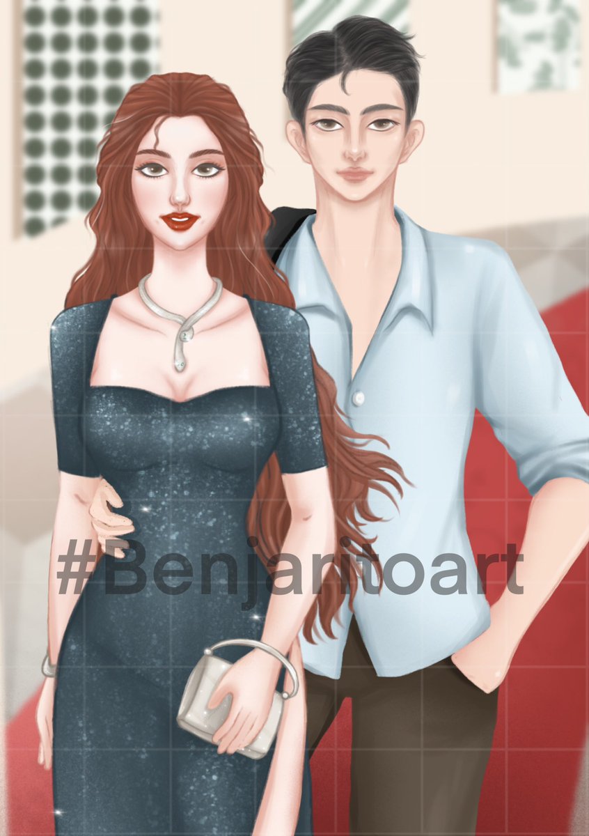 ปกนิยาย ได้ทั้งแบบมีพื้นหลัง และไม่มีพื้นหลัง + แยกตัวละคร
ไฟล์ jpg. png.  ขนาด A5 300dpi 
ปล่อยที่ราคา 1600 บาท แถมตัวจิบิ สนใจทักข้อความหรือคอมเมนท์ได้เลยค่ะ 😊

 #วาดรูป #ปกนิยาย #procreate #artwork #benjaritoart