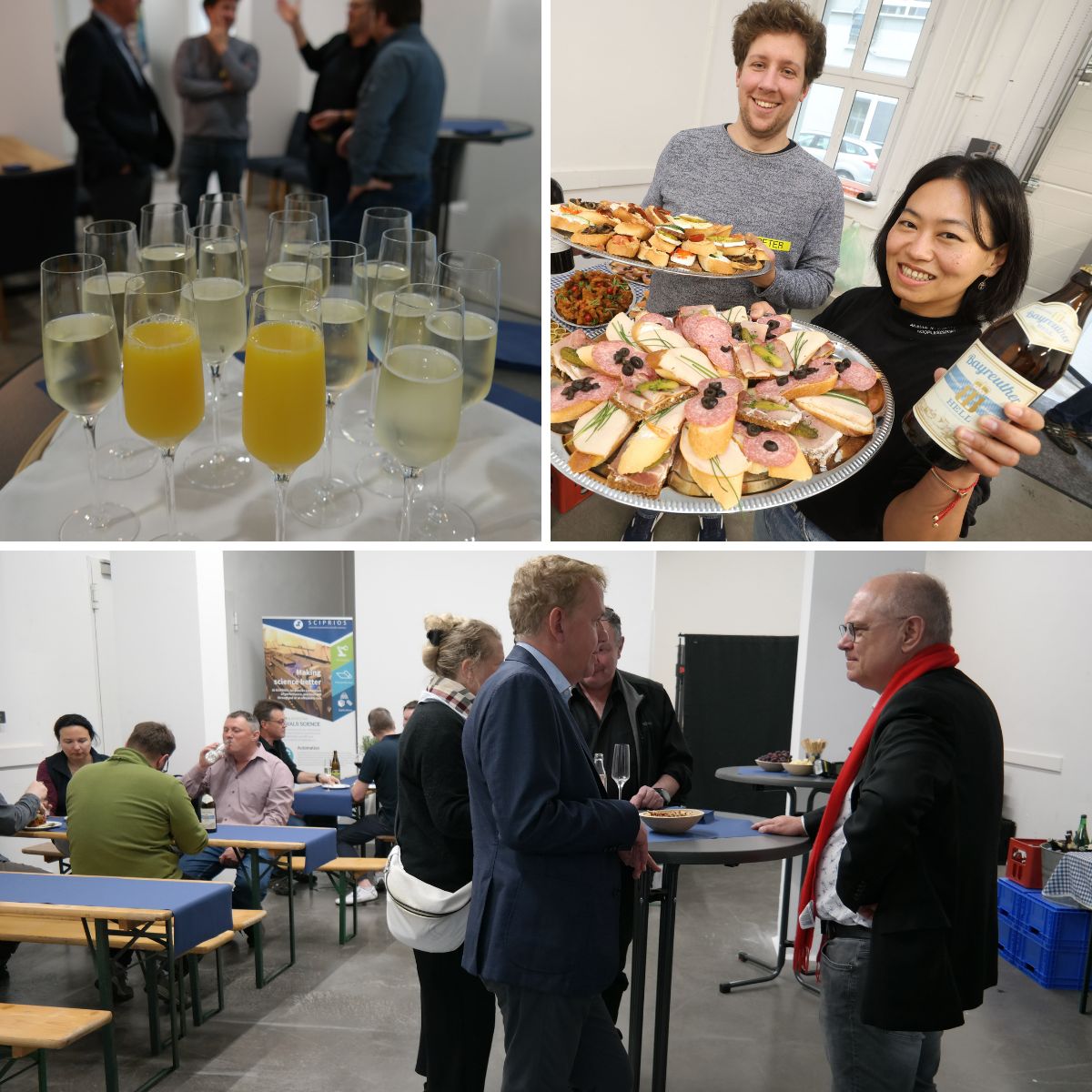 Many thanks to those who helped us celebrate our from #startup to #scaleup party! We are excited to be the🥇first company with support from #NKubator to reach this #milestone! The #future is #automated and SCIPRIOS is leading the way!