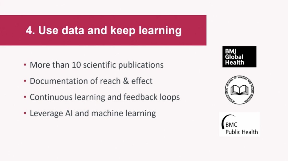 Developing a mobile app is great for data - we have millions of data points that we can learn from #Quality2023 

We're using machine learning to inform how we develop the app for learning purposes in different countries (check out their papers if you want to know more)
