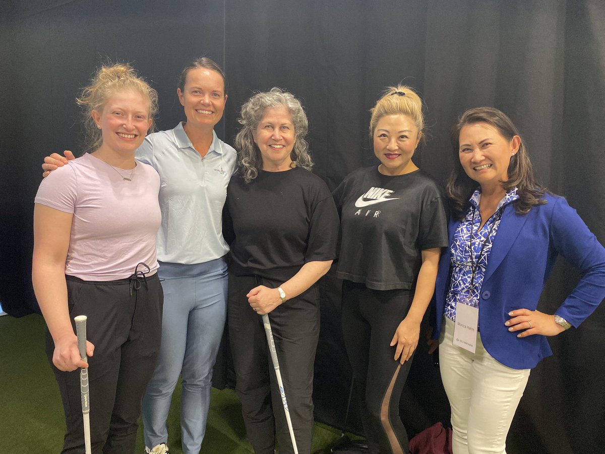 TheGolfOntario's tweet photo. Thanks to our partner @ModernGolfCA for welcoming @TheGolfOntario guests to their location in First Canadian Place for a Womenโs Try Golf - Sip and Swing event.
Great food- Great wine- Great coaching- Great fun!
#InviteHer #GolfForAll #ShapingLivesThroughGolf #GolfOntario https://t.co/6k2qv6l62v