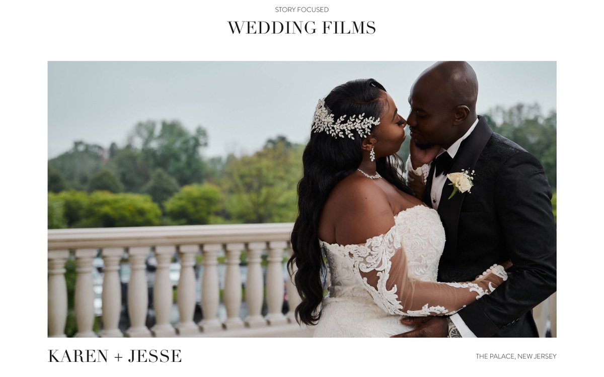 whybrandwhy's tweet photo. Frames from our website design for an international wedding filmmaker 🎥💍#webdesign #uiuxdesign 

You can watch his wedding films, read reviews from his newlyweds and book him all from one place!

How did we do?
https://t.co/kHOWDeqAKv https://t.co/YYhK4f0h3D