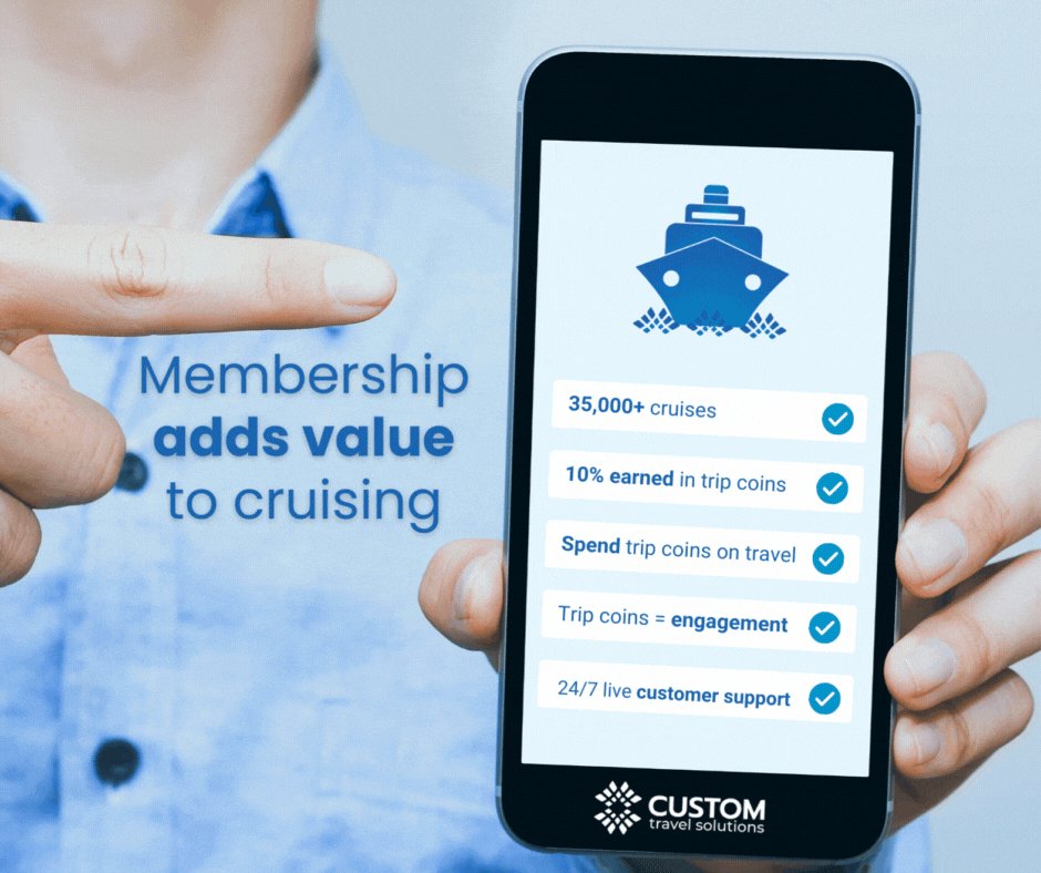 CustTravelSol's tweet image. Your members earn trip coins for travel booked through your platform. 

Engagement with your brand? Travel will do that for you.

#CustomTravelSolutions #TravelMembership #TravelClub #Travel #TravelBenefits #TravelPerks #Rewards #Loyalty #BrandLoyalty #MemberRetention