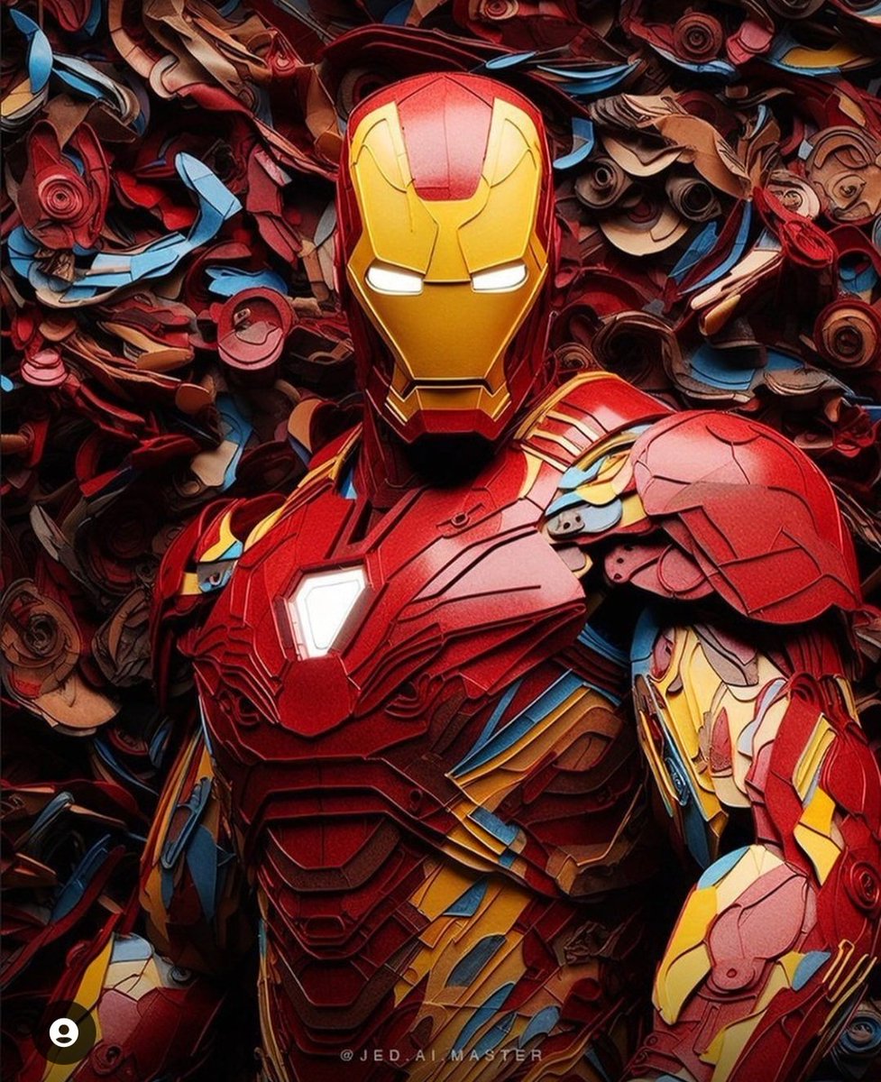 TristanSTEM's tweet photo. #Marvel Characters made of Paper! By @jed.ai.master on Instagram!
#AIart #aiartist #intristed
#AIArtCommuity #AI #AINews #AIDesign #AIInsights #aidesign #LearnAI #chatgpt #midjourney https://t.co/sTgI6PceEo