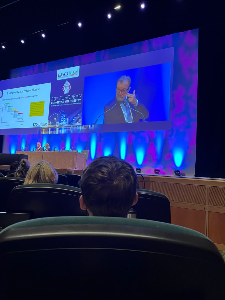 Treat obesity as chronic disease , treat obesity as a chronic disease, treat obesity as a chronic disease. Please repeat again #ECO2023 ⁦<a href="/EASOobesity/">EASO</a>⁩ ⁦<a href="/EASOobesityECN/">EASO Early Career Network</a>⁩ ⁦<a href="/ECPObesity/">ECPO</a>⁩ @SIO-Italia