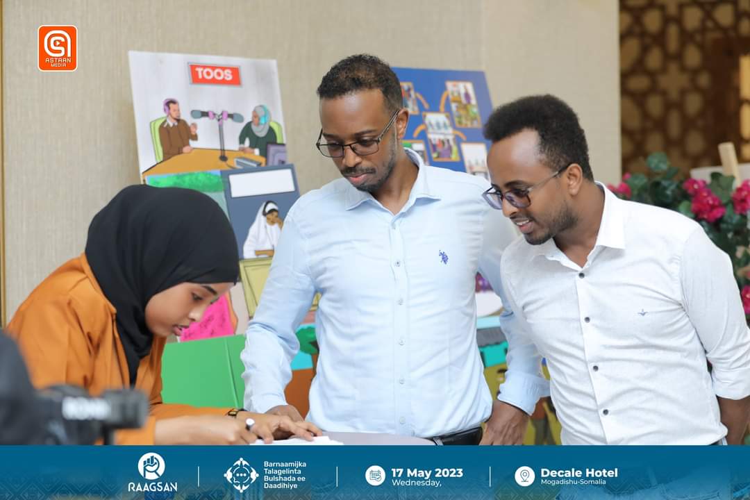 As a service provider for @raagsan, Afartan is at the launching event for the Daadihiye Citizens Engagement program. We congratulate @daadihiye_so team for the creativity, hard work, and locally driven initiative that will form the cornerstone for a more engaged citizens 🎊