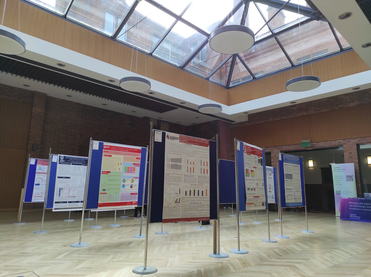 LindaFStewart's tweet image. Posters up and ready at #LAM_ECS2023