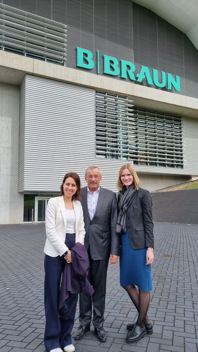 Mein Highlight gestern: #BVMedVorOrt bei @bbraun_de inkl. Werksführung. Das perfekte Zusammenspiel von Automatisierung, Robotik und Digitalisierung haben mich förmlich jubeln lassen.