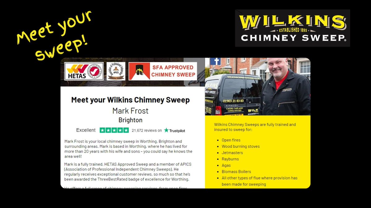 Sweeps across the country, ready to tackle your chimney challenges! Our friendly professionals excel at removing nests, blockages, and fitting cages, caps, or cowls. Choose the experts who care about your safety and deliver outstanding service. Contact us today! #MeetYourSweep