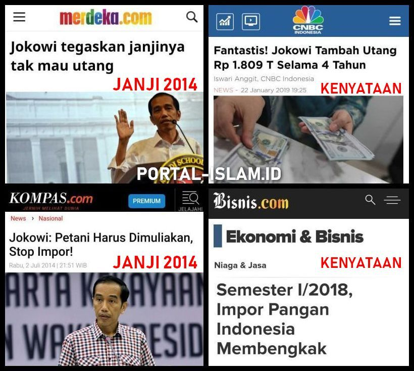 Surya Paloh VS Jokowi : Mana Yang Janjinya Banyak Yang Tidak Ditepati ? Surya Paloh = Like Jokowi = Re-Twit.