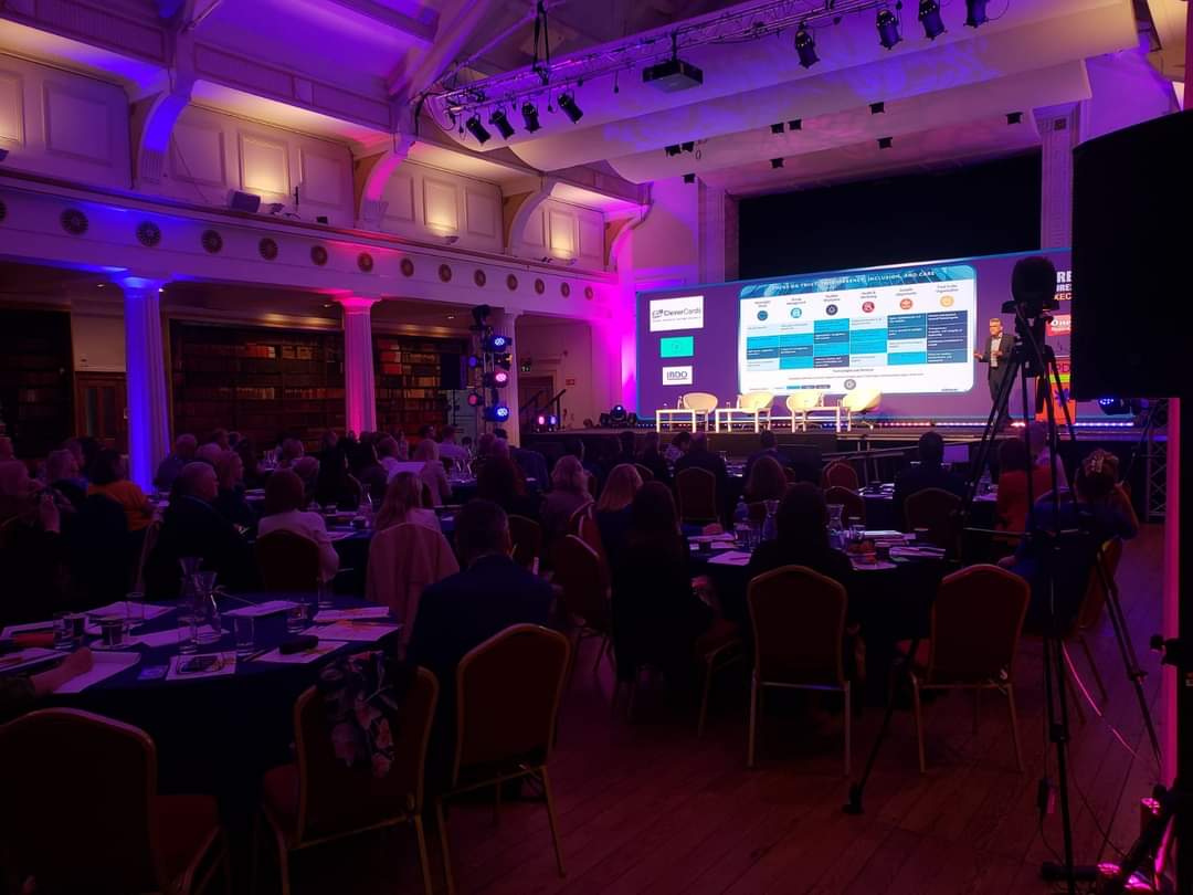 soundtolightgal's tweet photo. Great start to proceedings at the @cipdireland Annual Conference💡

The theme of the event focuses on creating a dynamic people culture for sustainable performance and addresses the central people issues challenging the business and HR community.

#CIPDCONF23 #SoundToLight https://t.co/vN77mwWg0i