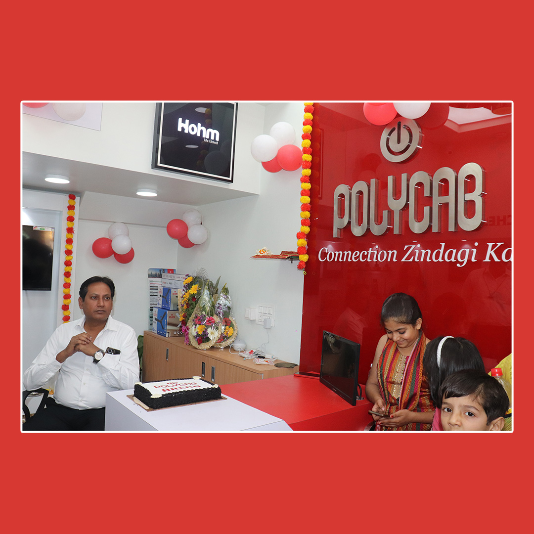PolycabIndia's tweet photo. Polycab India is back with another exciting news. Polycab Arena is now live in Ahmednagar at Bagadpatti Road, Ahuja Agency, Mahadev Complex, Shop No. 3.
The store was inaugurated by Mr. Mukesh Sinha-RSM West.
#Polycab #PolycabIndia #ConnectionZindagiKa #PolycabArena https://t.co/RWG6NrJEFj