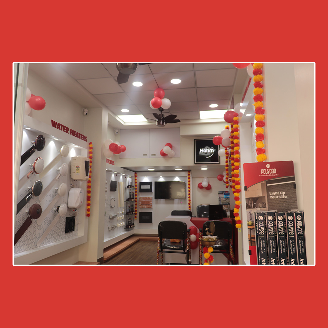 PolycabIndia's tweet photo. Polycab India is back with another exciting news. Polycab Arena is now live in Ahmednagar at Bagadpatti Road, Ahuja Agency, Mahadev Complex, Shop No. 3.
The store was inaugurated by Mr. Mukesh Sinha-RSM West.
#Polycab #PolycabIndia #ConnectionZindagiKa #PolycabArena https://t.co/RWG6NrJEFj