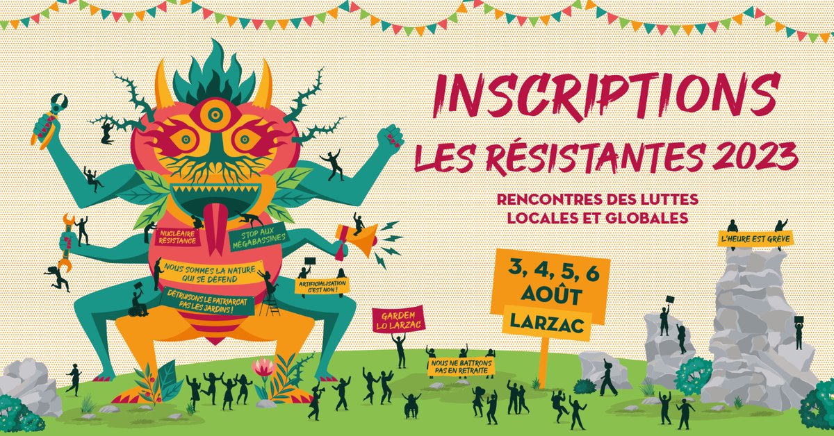 🌞 INSCRIPTIONS - LES RÉSISTANTES - AOÛT 2023 
👉 tinyurl.com/3wyjwcmr