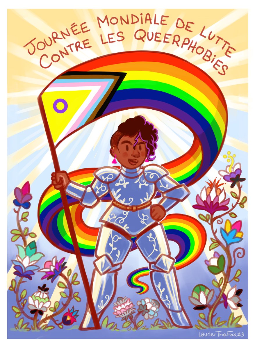 Laurier_the_Fox's tweet photo. C'est la Journée Internationale de Lutte Contre Les Queerphobies #IDAHOBIT #IDAHOT2023

ça faisait 2 ans que j'avais pas pu réaliser d'illus pour l'occase mais grâce au soutien de mes abo sur Patreon (https://t.co/HtwcsrrqpF) c'est chose faite!

Bon mois de luttes et des fiertés! https://t.co/3k6ZIYHZ7c