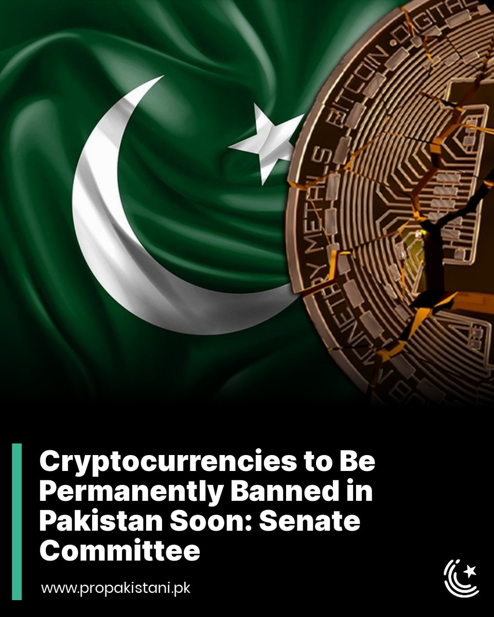 The committee directed authorities to block cryptocurrency services and  websites dealing with the instrument in Pakistan. Read More:  https://t.co/XgxCaUrvnb