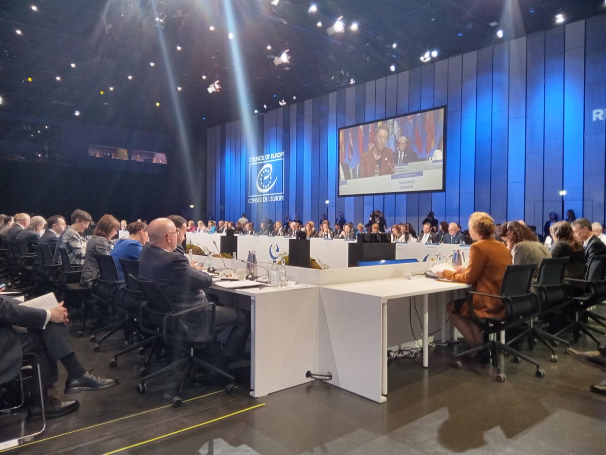 The Summit continues with the long list of official speakers - we are quite at the end. So let's keep fingers crossed that @CoE_NGO will get the chance to speak. The text will in any case be published in full length to read and reread. 😉