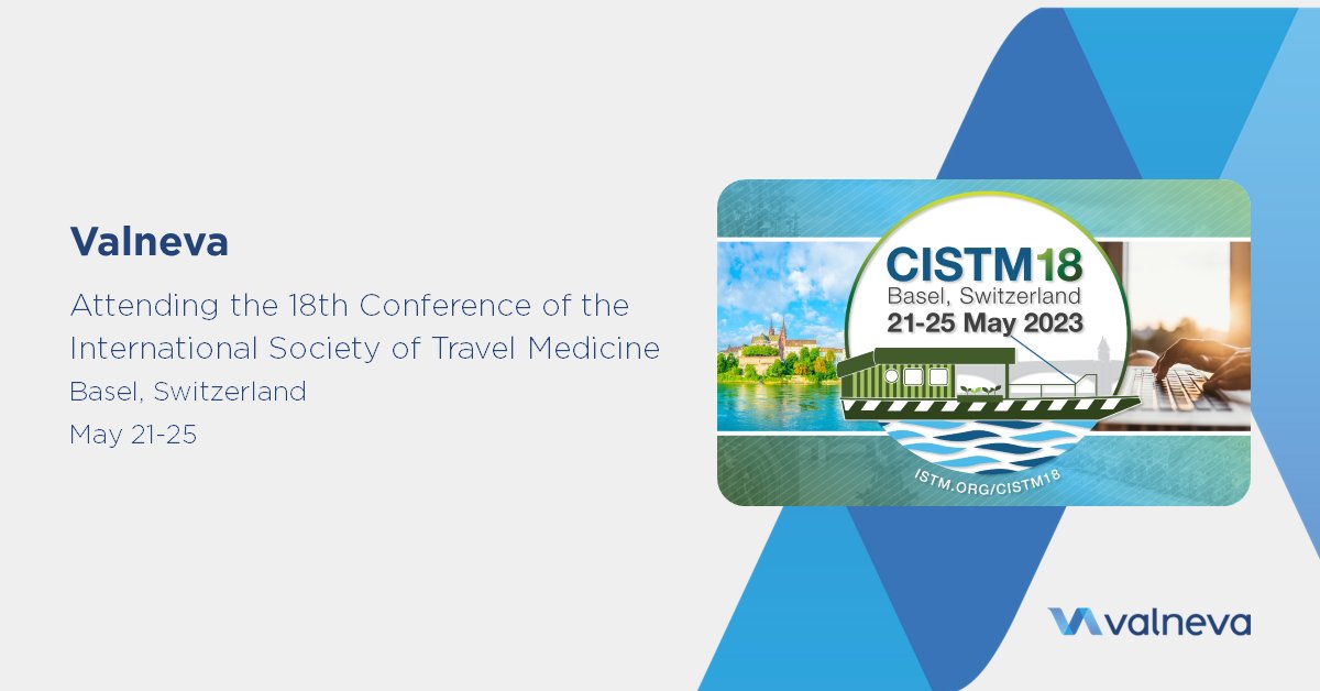 ➡️ Meet us at #CISTM18! Not only will we have two booths in the expo hall, but we’ll also be hosting the “Arbovirus Outbreaks: Recipe for a Perfect Storm” symposium on May 22 from 12:45 to 2:45.
#TravelMedicine #TravelHealth 
🌎 🌍 🌏