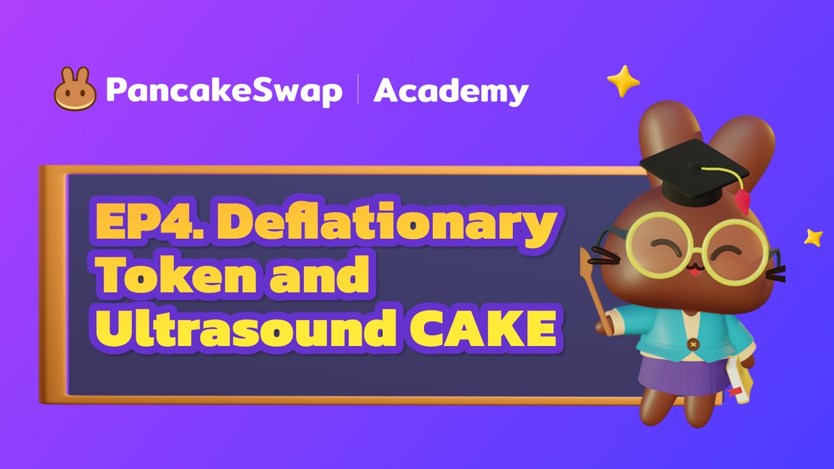 📚Discover the power of deflationary tokens and how it benefits our community: increased scarcity, reduced inflationary pressures, and token power stabilization.

🥞We've made significant progress in CAKE burn, burning 86.52% of weekly minted CAKE.   

🐰As a result, the net-mint