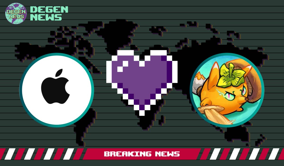 DegenerateNews's tweet photo. BREAKING: @Apple ALLOWS @AxieInfinity GAME ON THE APP STORE https://t.co/ttGJsqu8aV
