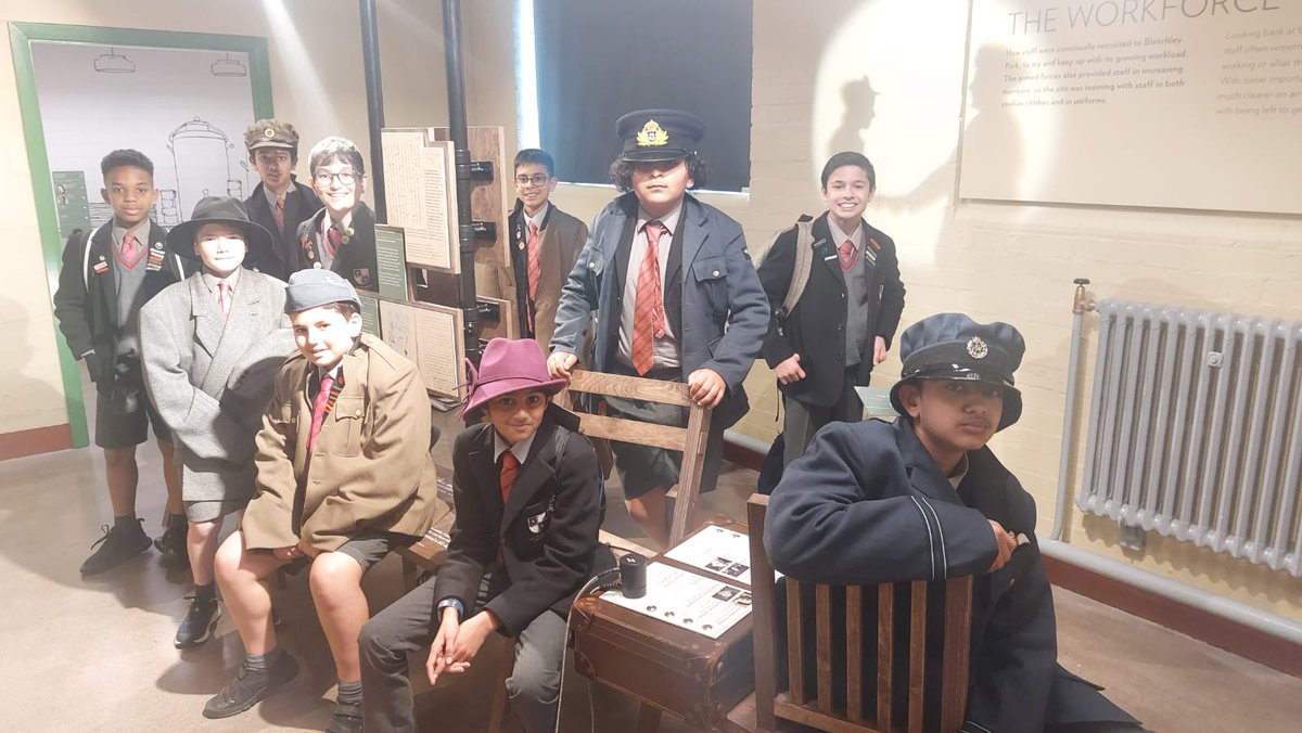 Years 6 and 7 had a fantastic time yesterday visiting The National Museum of Computing and Bletchley Park. Thank you so much for the great day and for looking after us <a href="/tnmoc/">TNMOC</a> <a href="/bletchleypark/">Bletchley Park</a>