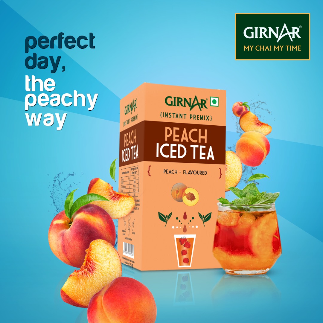 Chill out and sip on the refreshing goodness of Girnar Peach Iced Tea! 🍹🌞 

Click on the link now!
surl.li/guqlk

#GirnarPeachIcedTea #SummerSip #RefreshingFlavors #TropicalEscape #SipAndRelax #Girnar #peachicedtea #peach #refreshing #MyChaiMyTime