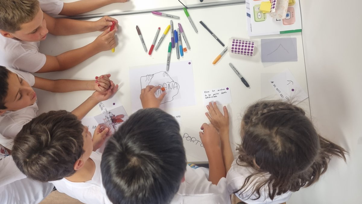osoco's tweet image. Celebramos el primer taller de diseño participativo de DynaClassroom en @osoco.

¡Gracias a todos los niños y niñas que participaron! Lo pasamos genial y nos servirá para co-diseñar este nuevo medio dinámico para la educación.

#edtech #participatoryDesign