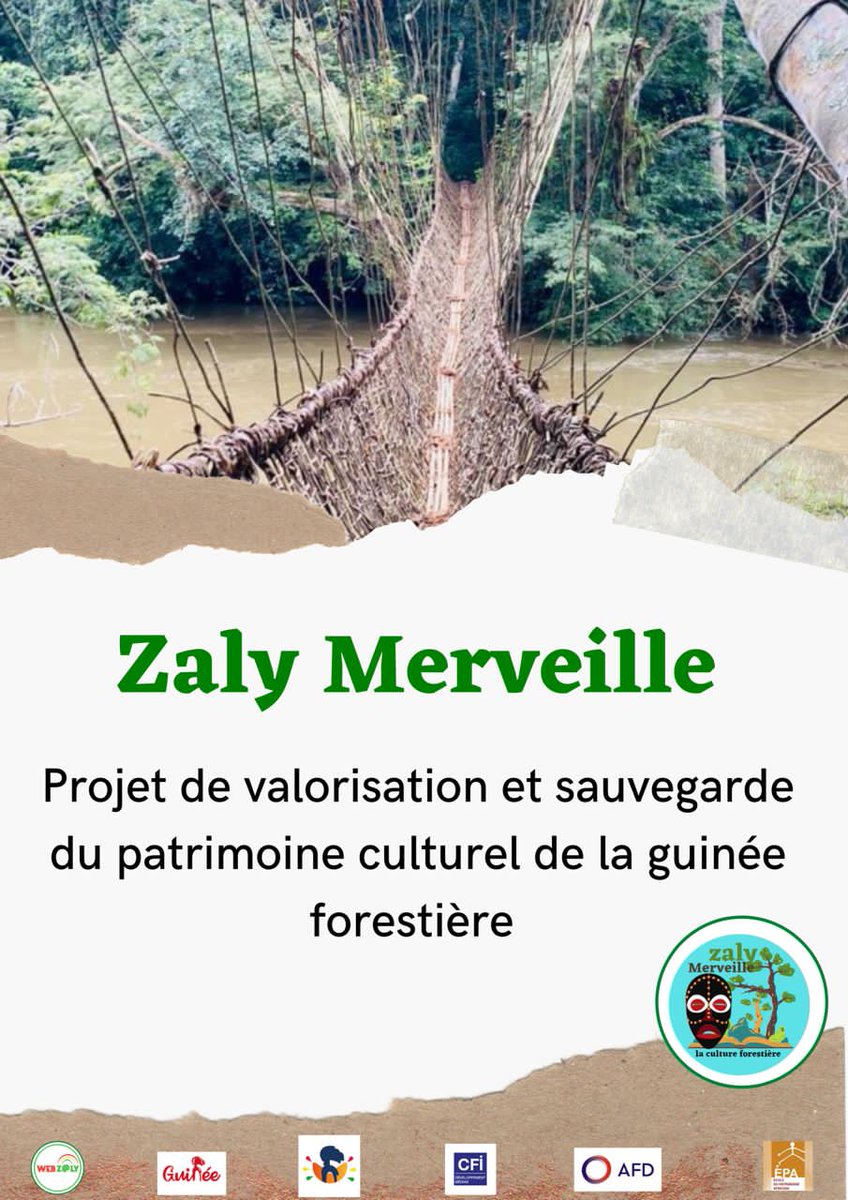 ZalyMerveille's tweet photo. C’est parti pour le start-up de nos activités sur le terrain. 
Vous êtes un fanatiques, promoteurs culturels, chanteurs, influenceurs ou jeunes Leaders de la Région Forestière, associés votre images à ce projet de promotions et de sauvegardes du patrimoine https://t.co/ePlYHqSjIv