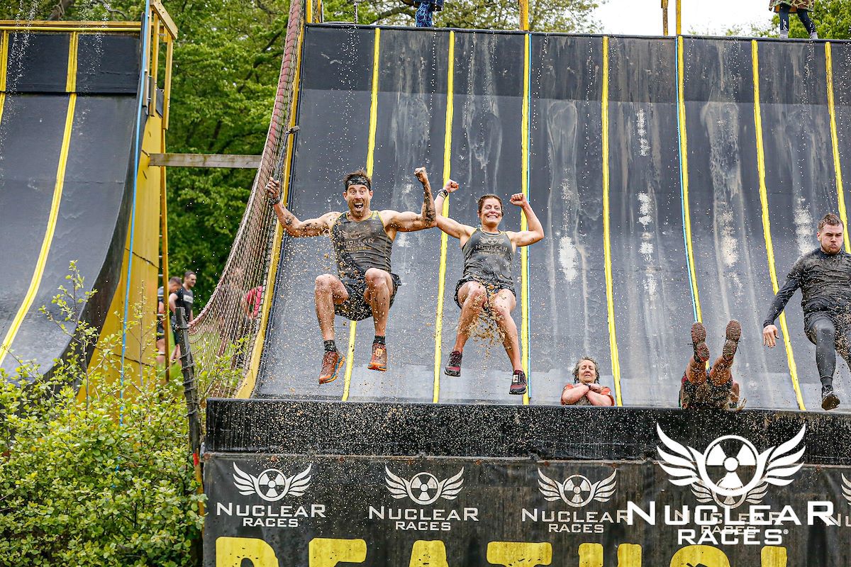 MrsB91's tweet image. My favourite run of the year! #NuclearRace #gunsout #lovemud