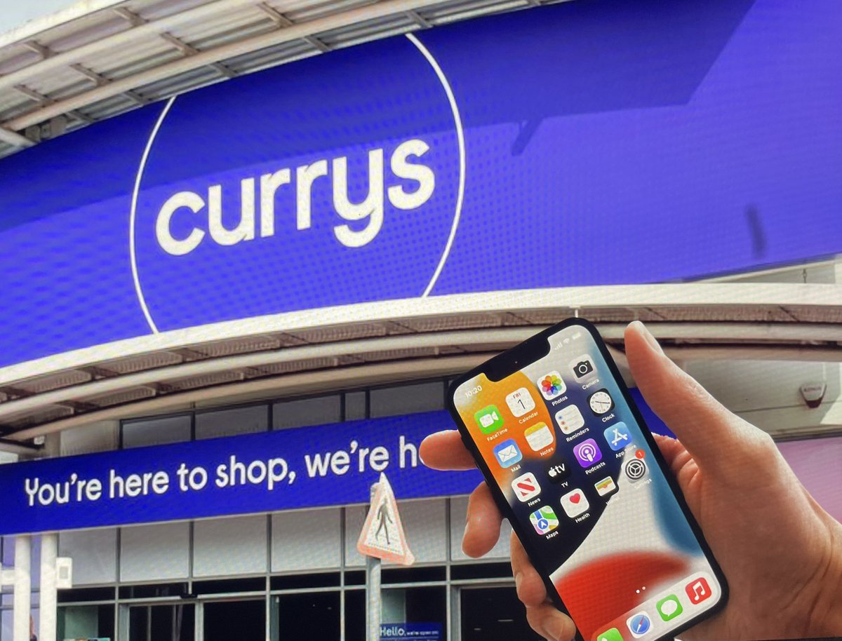 Recycled my old phone in Portsmouth and bought a new one… <a href="/currys/">Currys</a> #CurrysCashforTrash