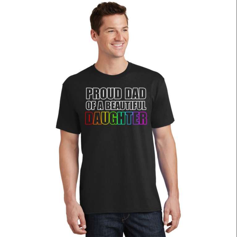 Proud dad of a beautiful daughter 🥰🥰
Visit my website to see more similar designs!!!
#dadyshirt #daddyshirt #dadshirt #lgbtdadshirt
#lgbtshirt