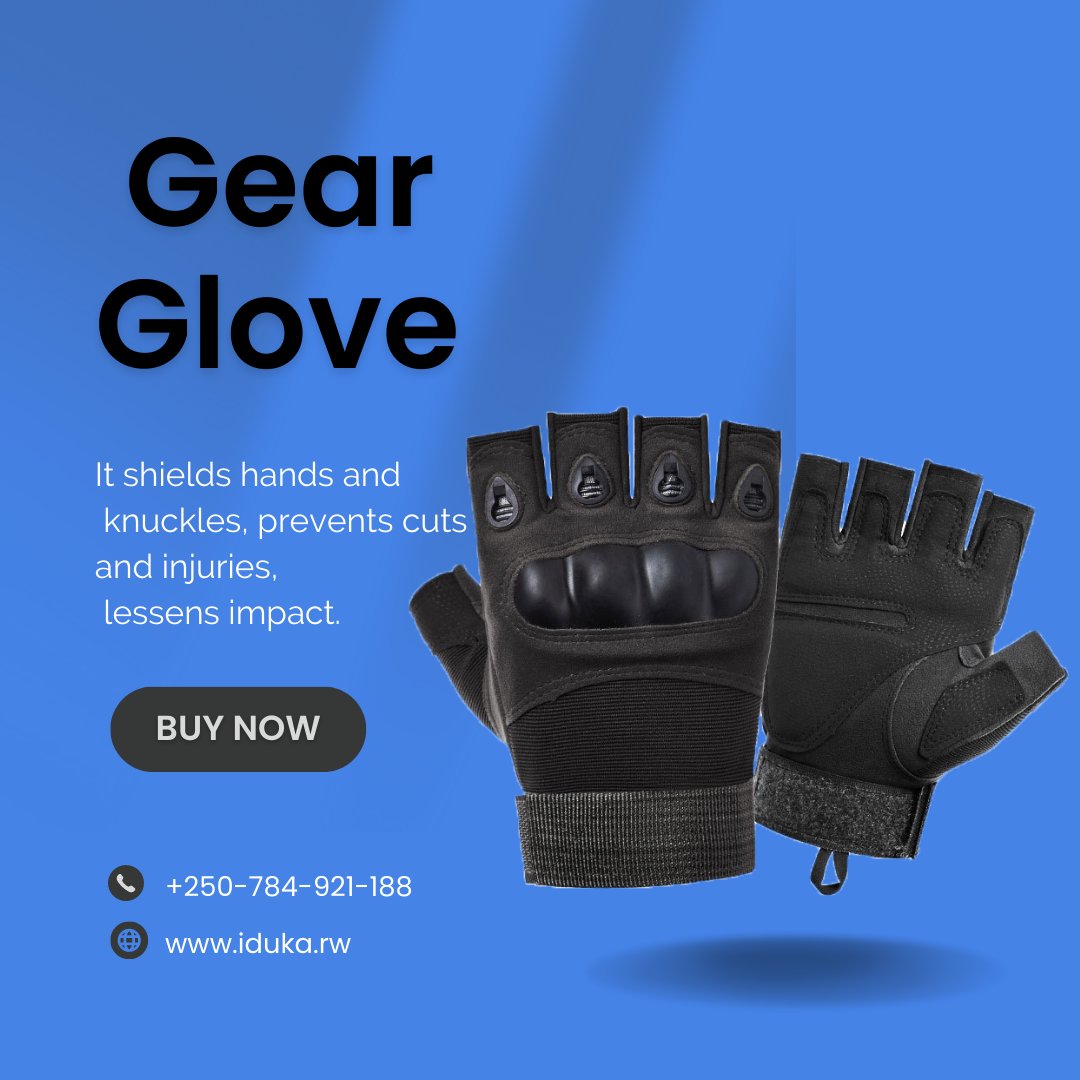 iduka_rw's tweet photo. Upgrade Your Game Today! Get Your Hands on Gear Glove - On Sale Now!
#UnleashThePowerOfYourHands #GearGlove #SportsGear #GameChanger #GetYourGlovesOn #RwOT #idukaonline #Kigali #VisitRwanda https://t.co/VBt2Qn7usY