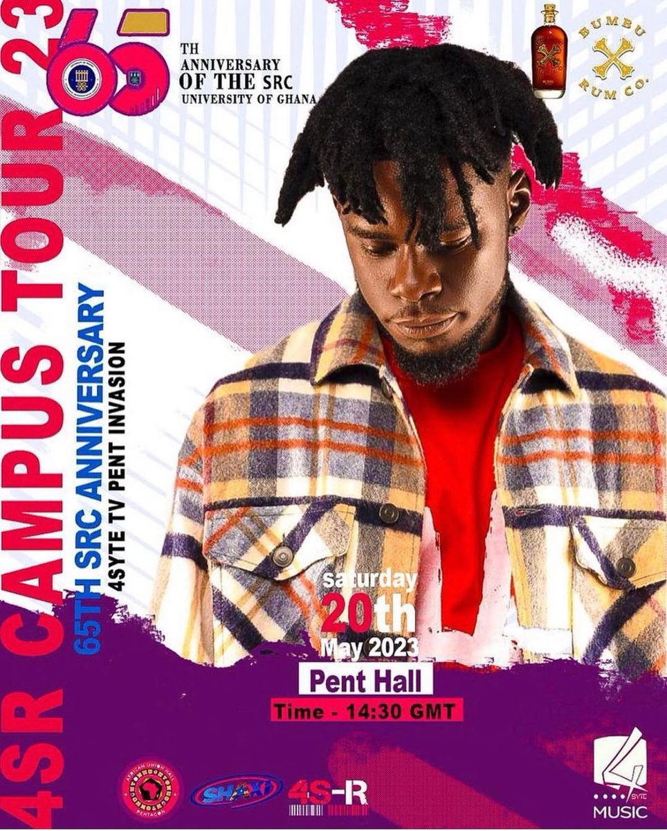 IamRaevin_'s tweet photo. ๐จ๐ฌ๐ญ๐ต: Come through this Saturday for the @4sytetv "Pent Hall Invasion." You don't wanna miss my performanceโก๏ธ๐
#4SRCampusTour23 #pentinvasion23 #4sytetv #Raevin #America #cruxglobal #legacylifeentertainment https://t.co/4eyx5hhZmC
