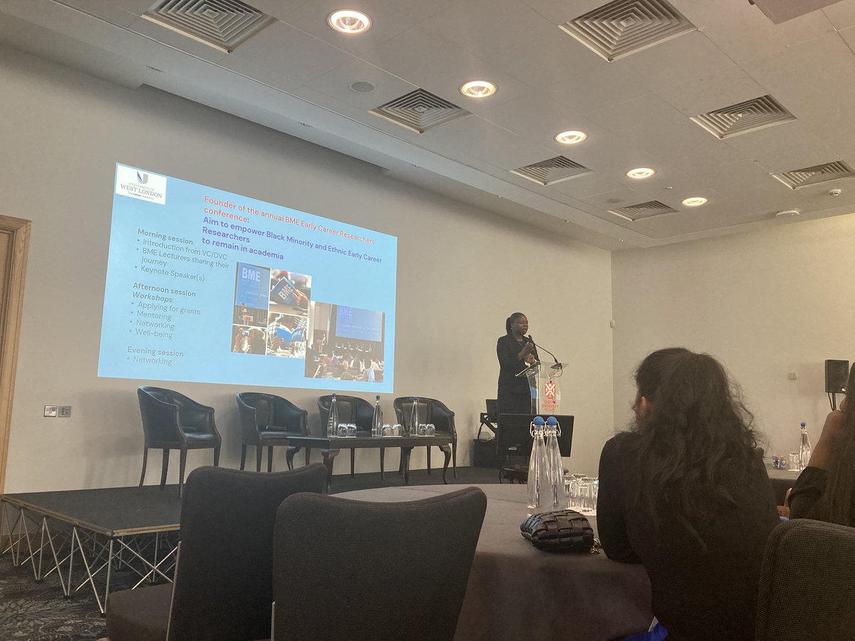 Great insights into ‘maximising your potential’ and the importance of networks from @toyinyacncay as the morning session kicks off at #LAM_ECS2023