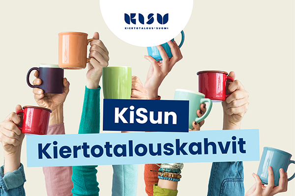Tervetuloa KiSun kiertotalouskahveille 1.6. klo 8.30–10.00! Keskustelemme, mitä kiertotalouden osaamiseen liittyen on tällä hetkellä käynnissä.
👉kiertotaloussuomi.fi/tapahtuma/kisu…
<a href="/SYKEinfo/">Suomen ympäristökeskus</a> <a href="/TEM_uutiset/">TEM</a> <a href="/TurkuAMK/">Turun ammattikorkeakoulu</a> <a href="/HAAGAHELIAamk/">Haaga-Helia AMK</a> <a href="/JYU_WISDOM/">@JYU_Wisdom</a> <a href="/SYKLI_FIN/">SYKLI</a> @kiertohanke <a href="/Karelia_amk/">Karelia-amk</a> #Kiertotalous