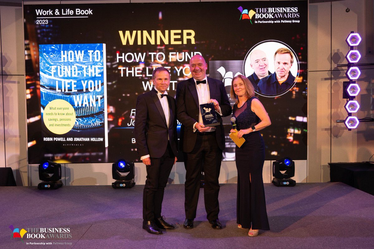 I’m not a big tweeter but winning our category in the Business Book Awards 2023 (last night) definitely makes the cut! 

tinyurl.com/how2fund

#bba2023