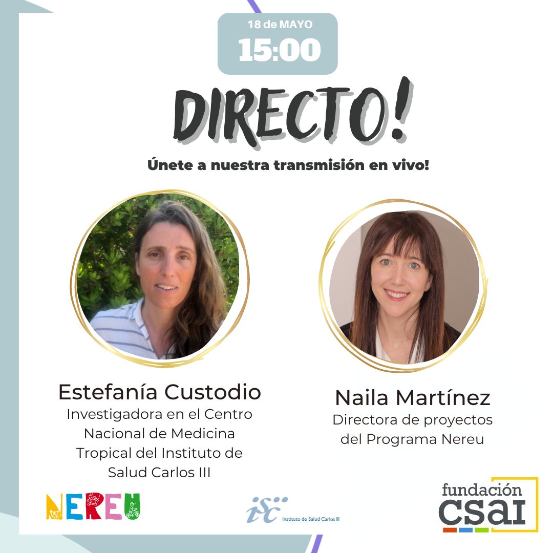 CsaiFundacion's tweet photo. 🟦Sigue mañana la charla sobre #SeguridadAlimentaria y #Nutrición en poblaciones pobres, especialmente de África.
🗣️Nalia Nereu (#ProgramaNereu) y Estefanía Custodio (Centro Nacional de Medicina Tropical @SaludISCIII).
🗓️18/05, 15:00
⤵️#InstagramLive
https://t.co/d53lF6ZgFT https://t.co/UQJwEDoZBD