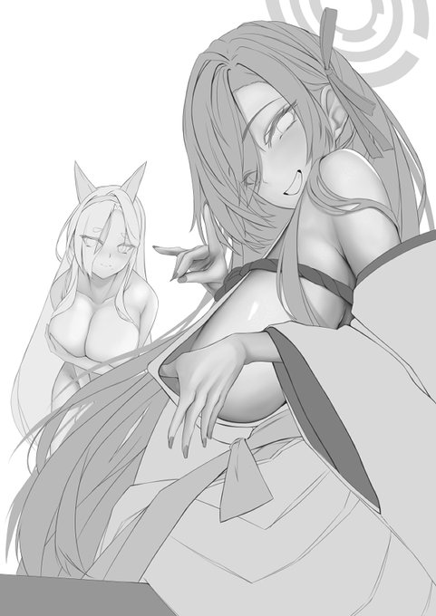 #おっぱいのでかい絵を描くのでフォローしてください 
今描いてるよω 