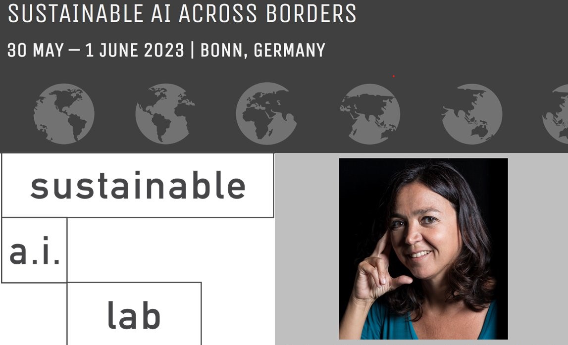 Prof. Benedetta Brevini will present on May 30 at 16:45 her keynote 'Green Capitalism is not the only answer: why AI magic will not solve the Climate Emergency and what to do about it' at #SustainableAI Conference 2023!  #AcrossBorders
@aimeevanrobot @grnsurveillance