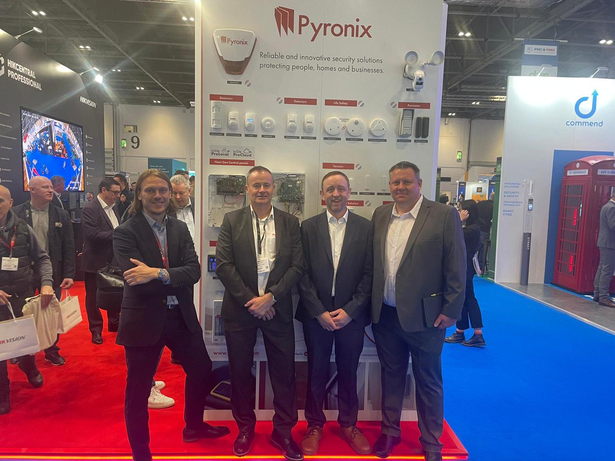 We’re at IFSEC 🥳

We’re hoping for another brilliant day today. Thanks to all who came out to see us yesterday, it was a pleasure to chat to you all.

Day two, let’s go! 👊