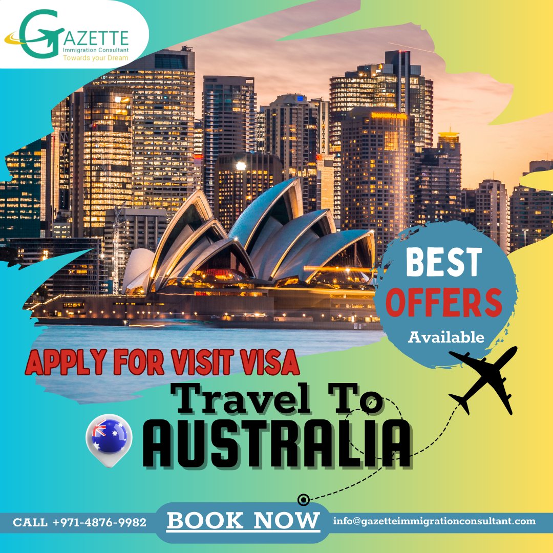 #australia #visitaustralia #gazetteimmigration #immigration #visitvisa #touristvisa #australiavisa #visitorvisa #travel #visa #australiajobs #travel #consultants #australiapr #workpermit #careeropportunities