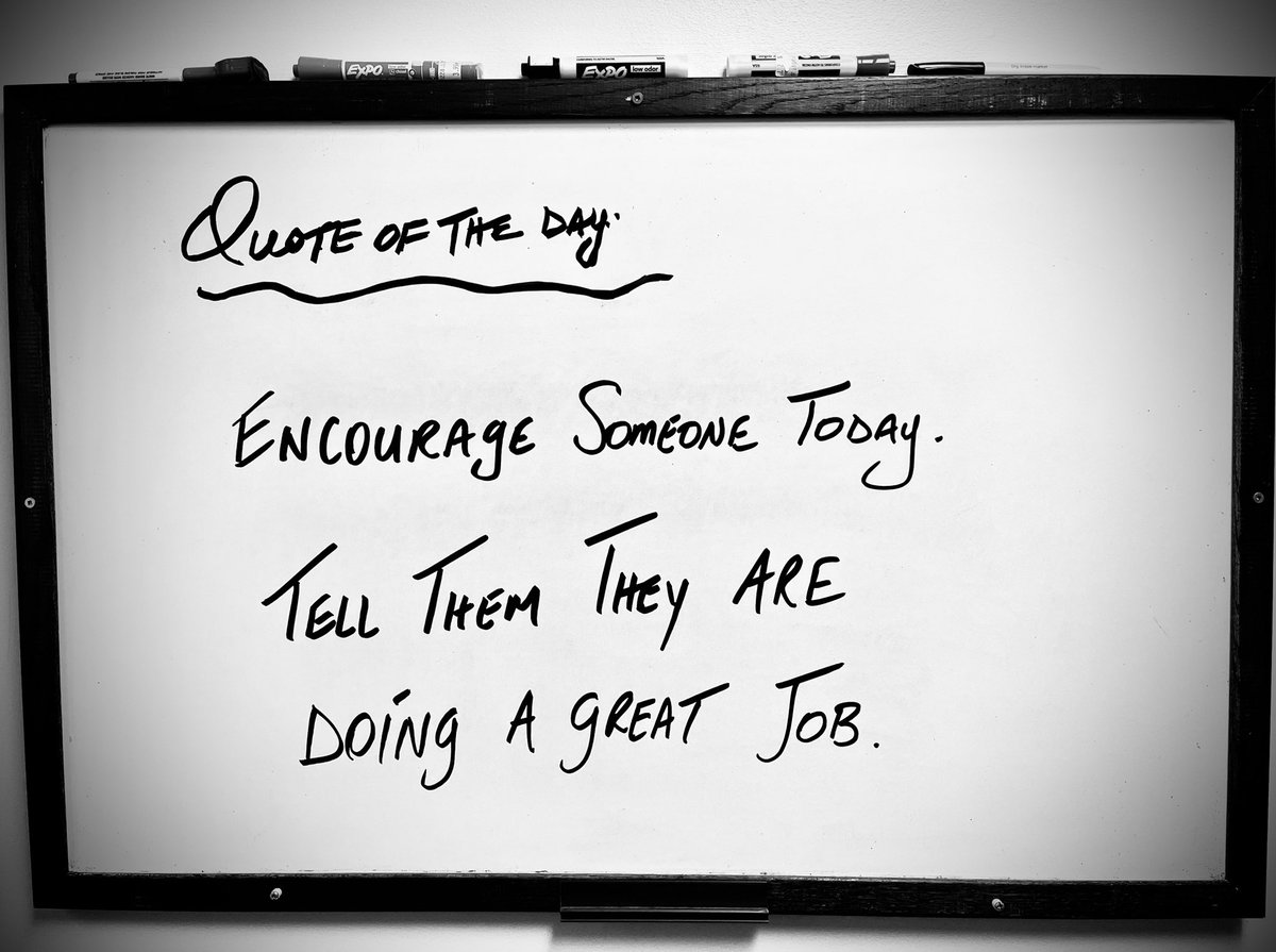 DrRandyFollett's tweet photo. #Quote of the day
at LakeView Chiropractic :
โ Encourage someone Today.
Tell them they are doing
a great job.โ
#LiftSomeoneUp
#WordsArePowerful
#Health
#Hope
#Chiropractic https://t.co/K0dGpSW7RJ