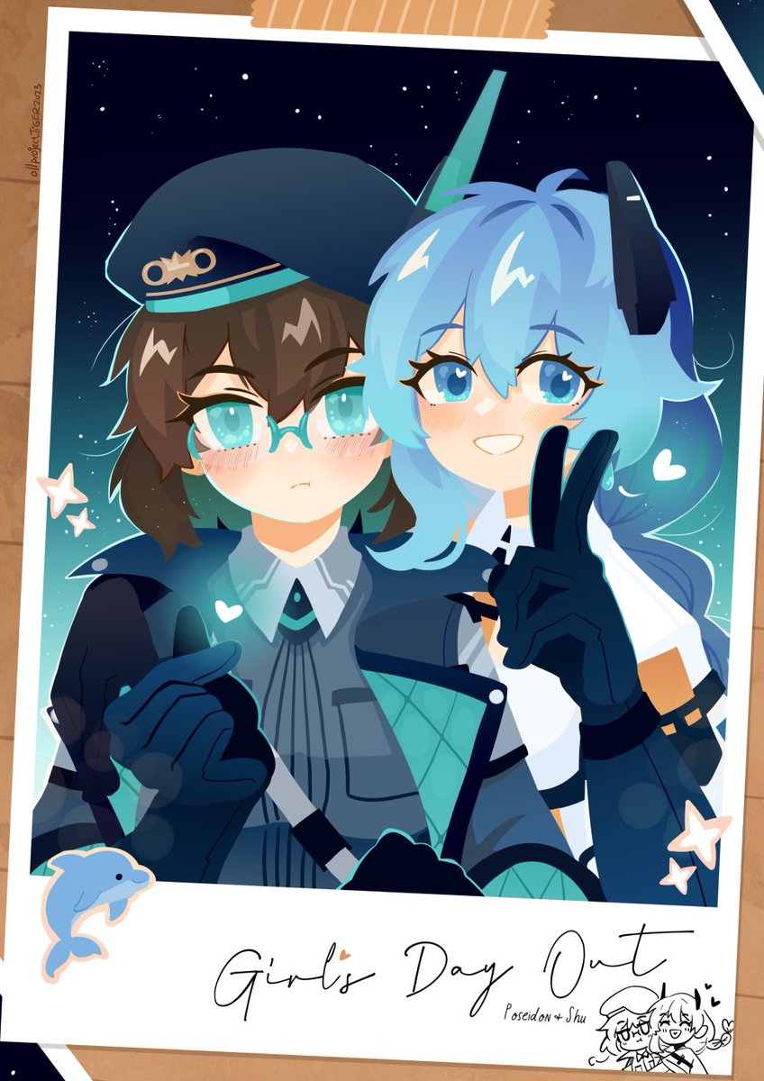 「 #AetherGazer #エーテルゲイザー #shu #poseidon」|Tigeraのイラスト