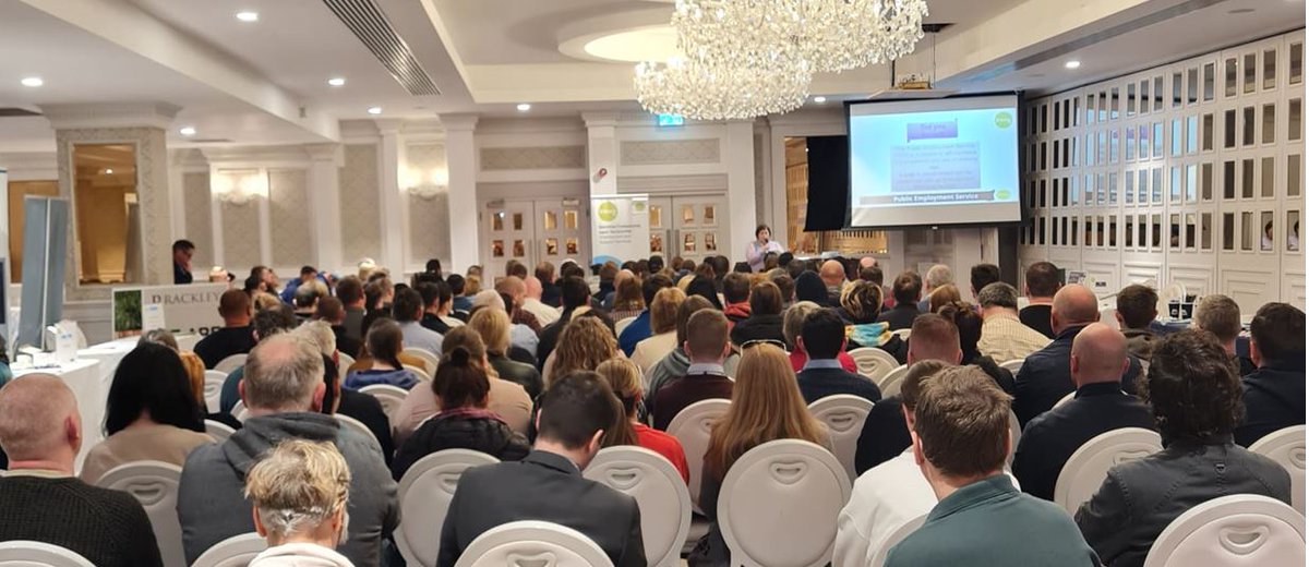 Great turn out yesterday in @Slieverussell in #Cavan for @CBPES_online @CommunitiesNI @welfare_ie seminar on #supports and #training for #Jobseekers to work in the #construction sector #WorkwithIntreo #FutureBuilding #HousingForAll