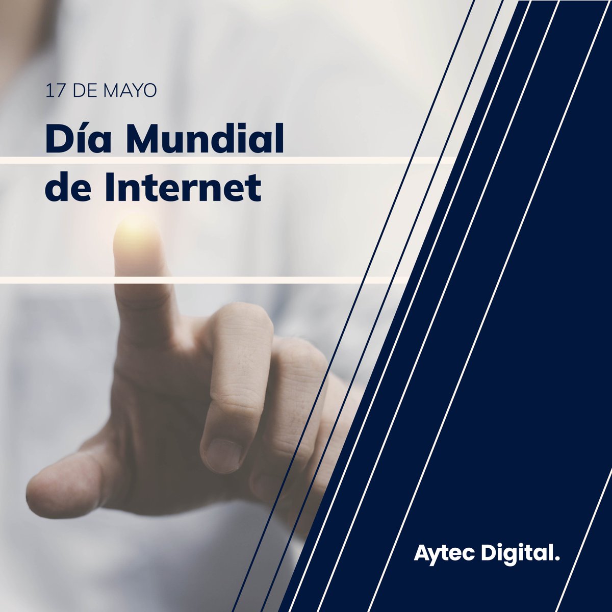 AytecDigital's tweet image. 🌐🎉 En #AytecDigital, celebramos el #DíaMundialDeInternet con orgullo. La conectividad y la tecnología nos abren un mundo de posibilidades. 💻💡 Como expertos en software, creamos soluciones innovadoras que dan sentido a Internet. 🎊🤝 #Conectividad #Tecnología #Innovación