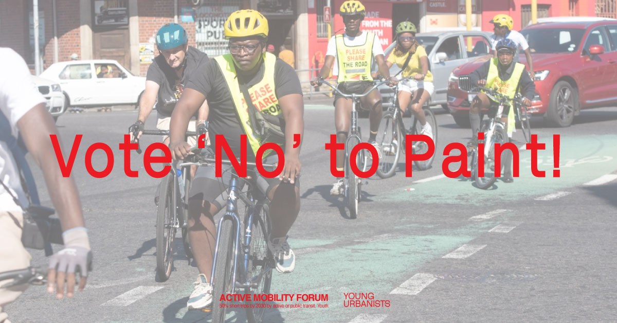 1/ We need your help to say NO to the NMT upgrades for Mitchells Plain! They plan to repeat the same mistakes of using paint for cycling lanes on busy roads, making them UNSAFE &amp; wasting taxpayers' money. Take the SURVEY &amp; Vote NO to the 🚲 upgrades.  

&gt; shorturl.at/cnBV4