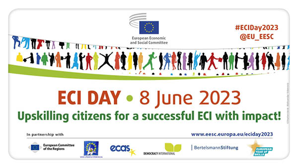 📅#ECIDay2023 is coming on 8 June! In the #EuropeanYearOfSkills don’t miss the chance to get tips&tricks for a successful ECI! We will discuss how to: 🔹 strengthen the ECI tool 🔹 boost #youthparticipation 🔹 foster #ActiveCitizenship ✍️Register now: europa.eu/!77bGF4